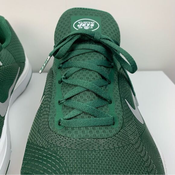 Nike x NFL men’s green Free Trainer V7 'New York Jets' lace up sneakers size 15 - Picture 8 of 12
